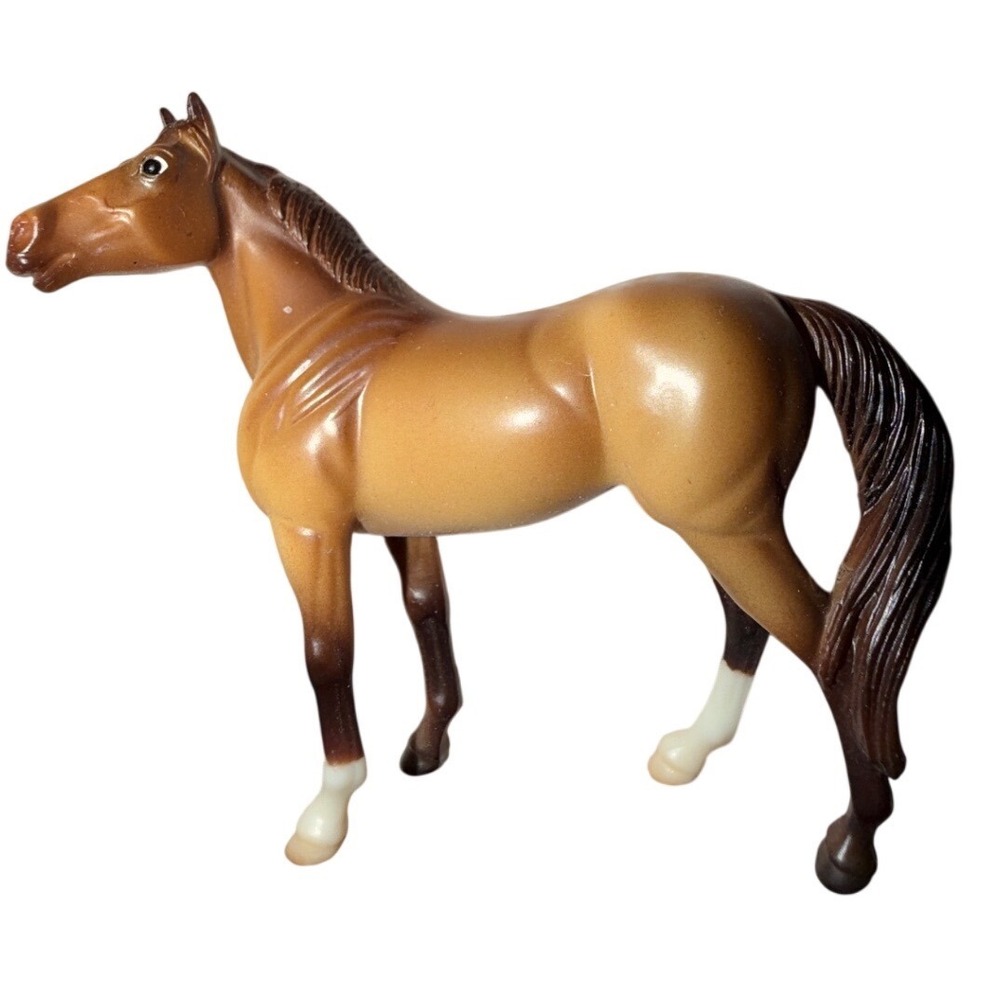 Breyer Stablemates Horse‎ Tan Brown Excellent Miniature Figurine Toy